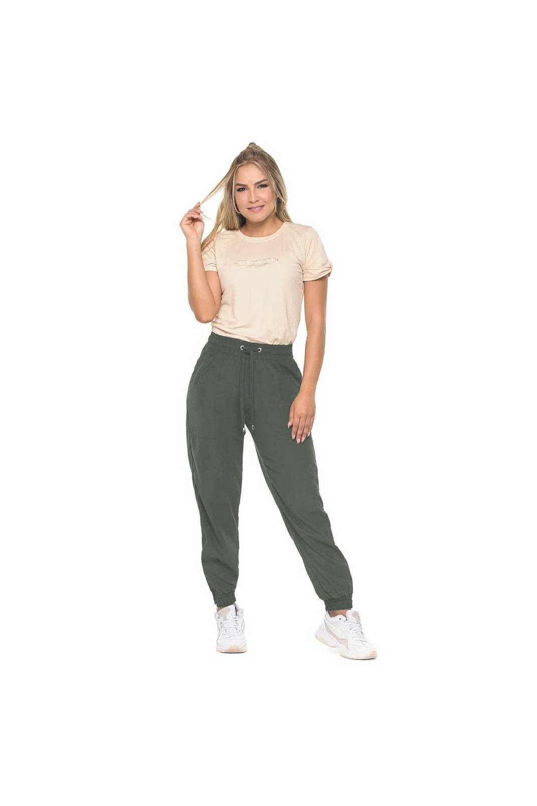 Jogger casual en colores Mujer - Trucco's Jeans